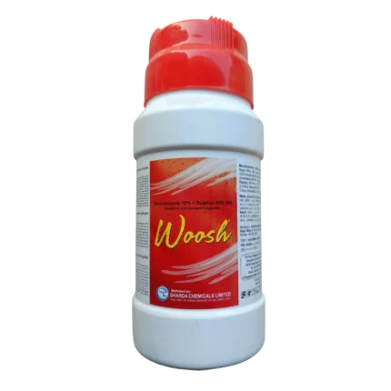Gharda Woosh - Tebuconazole 10% + Sulphur 65% WDG Fungicide, Effective Fungal Disease Control