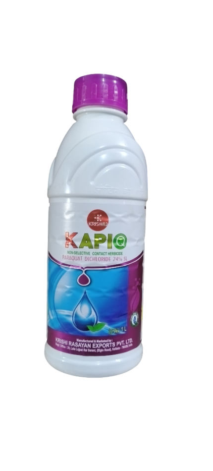 Kapiq Paraquat Dichloride 24% SL Herbicide, Broad-Spectrum, Non selective, Control Weed Multiple Crops