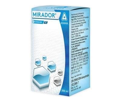 adama mirador azoxystrobin 23% sc, unique and wide spectrum disease control like potatoes, chilies, tomatoes etc